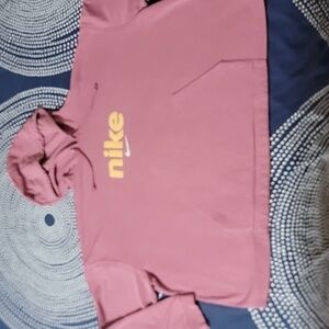 Nike Pink XXL Hoodie with Kangeroo Pocket